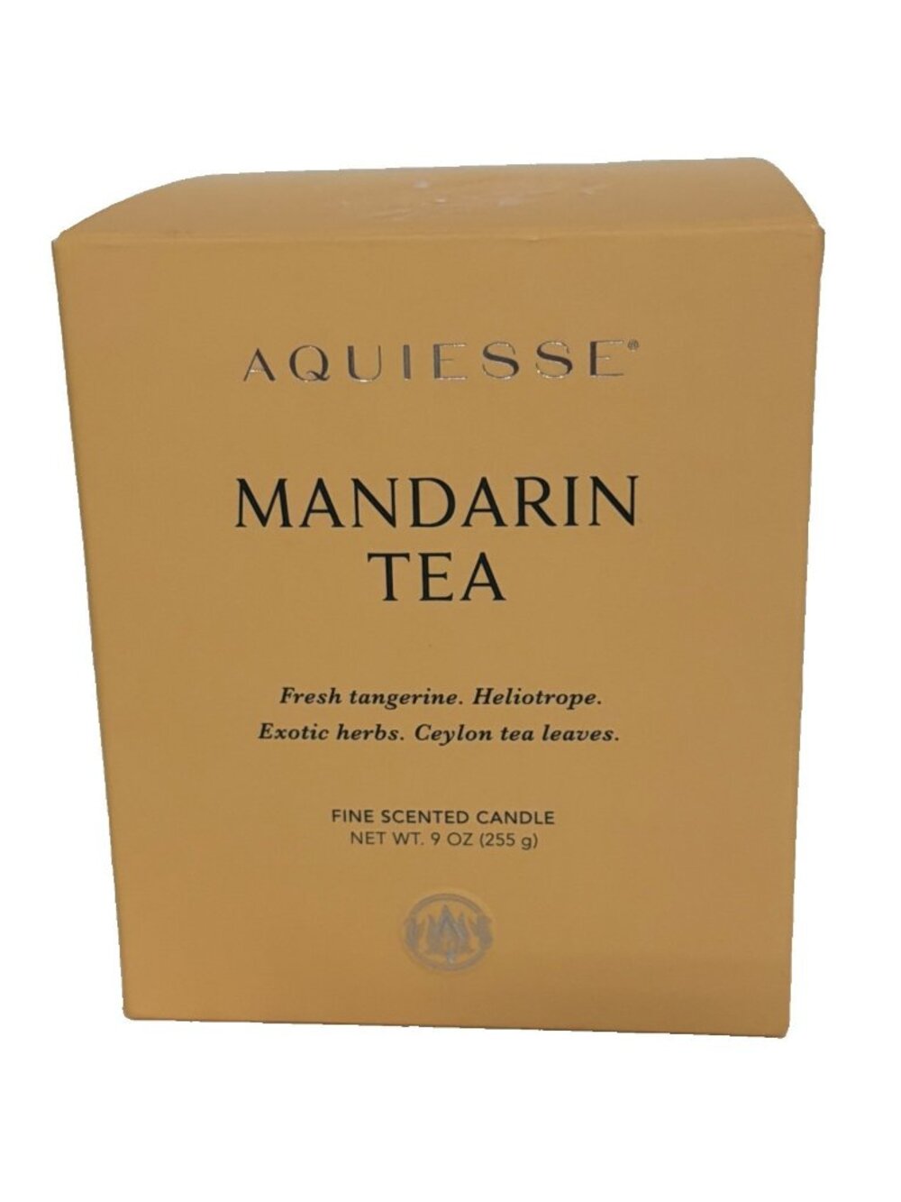 Aquiesse Mandarin Tea Fresh Scented Candle 9oz New